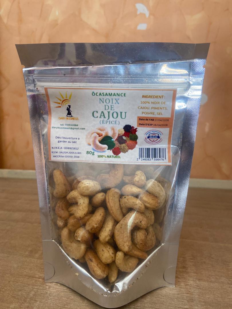 NOIX DE CAJOU EPICE 80G – Image 3