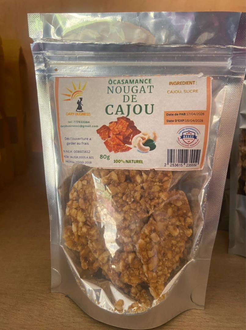 NOUGATINE DE CAJOU 80G – Image 2